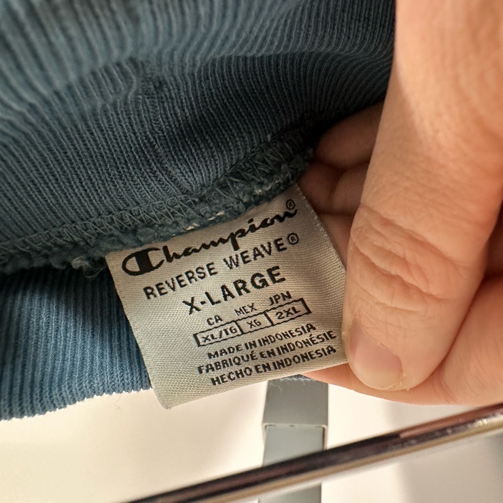 Champion Reverse Weave Sweat Set – Blue – xl - Picture 4 of 12